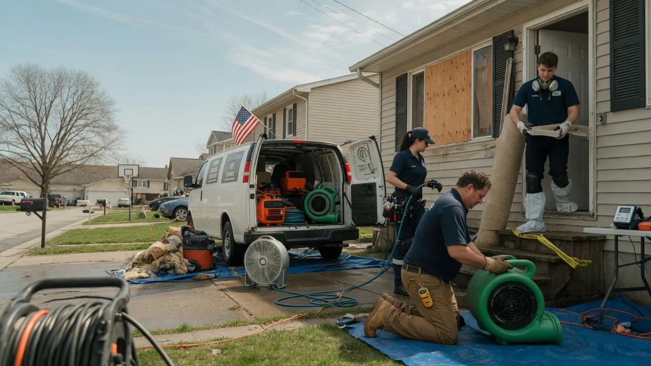 Water Damage Restoration in Custer City, PA near me